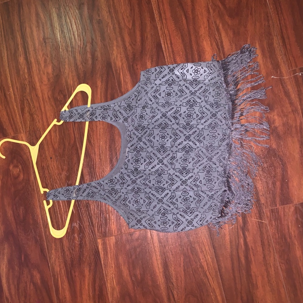 Gray tank